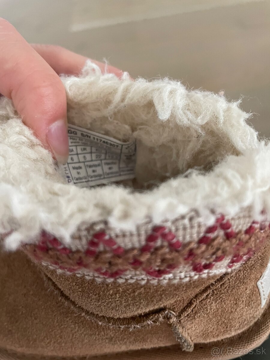 Ugg dievčenské cizmy 22 - 4