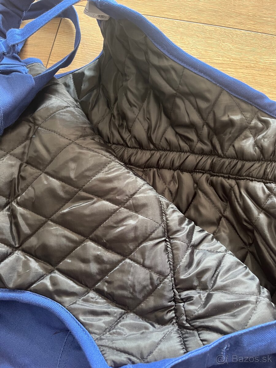 Zateplené montérkové nohavice - 4