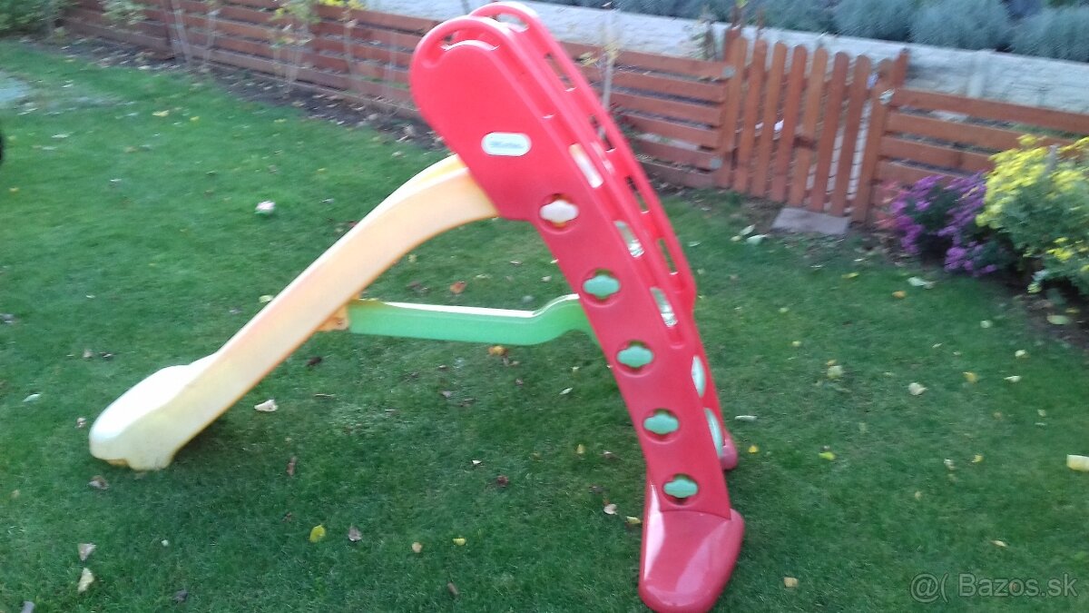 Detský záhradný domček a šmýkačka Little Tikes - 4