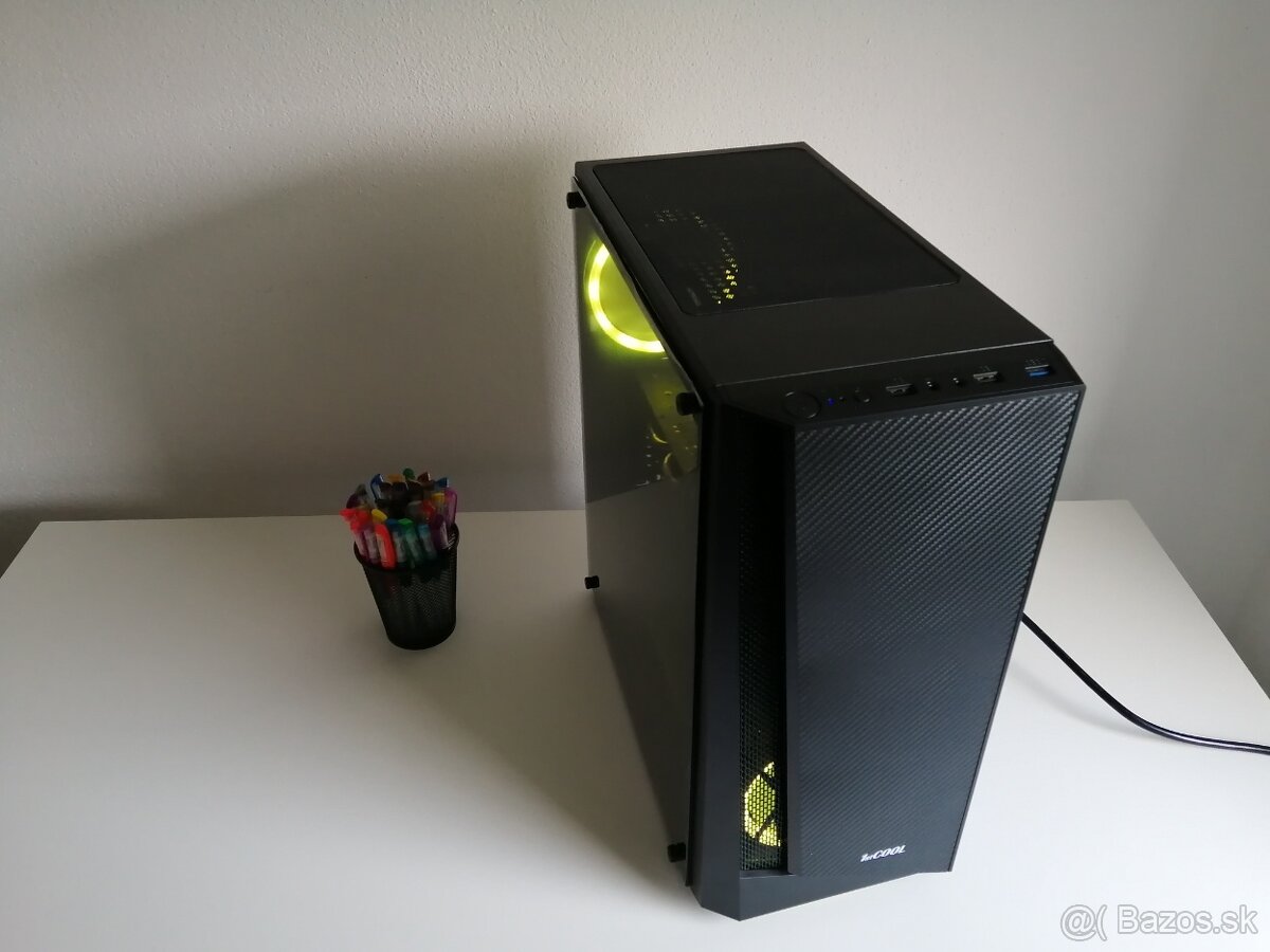 PC zostava so 6jadrom Ryzen 5, 16GB a Nvidia GTX / AMD RX - 4
