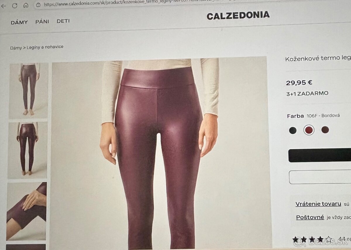 Nové zateplené termoleginy calzedonia - 4
