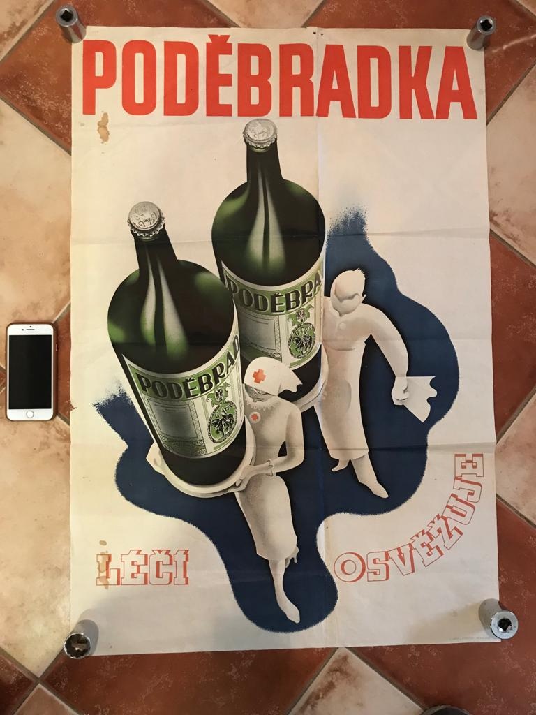 starý reklamný plagát - 4