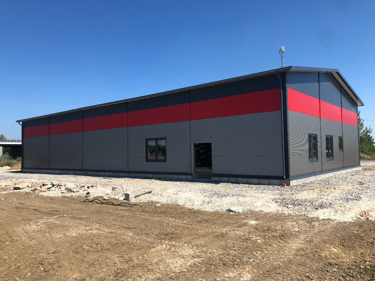 Výroba a montáž oceľových hál – HALER - 4