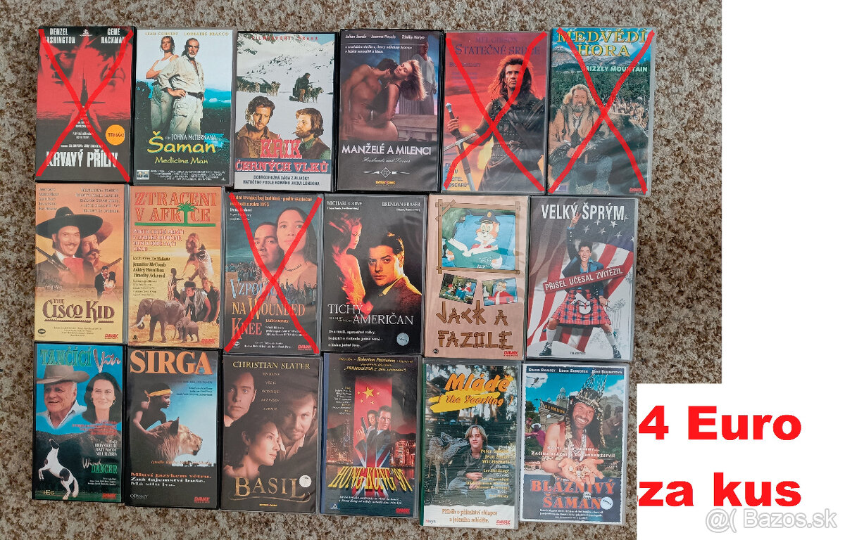Video-kazety VHS - skúšané - 4