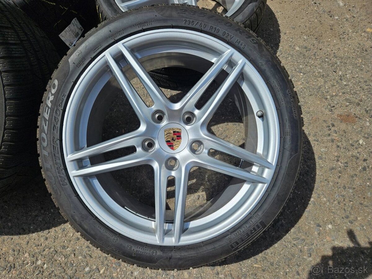 zimní Alu kola originál Porsche 991 Carrera C4 5x1 - 4