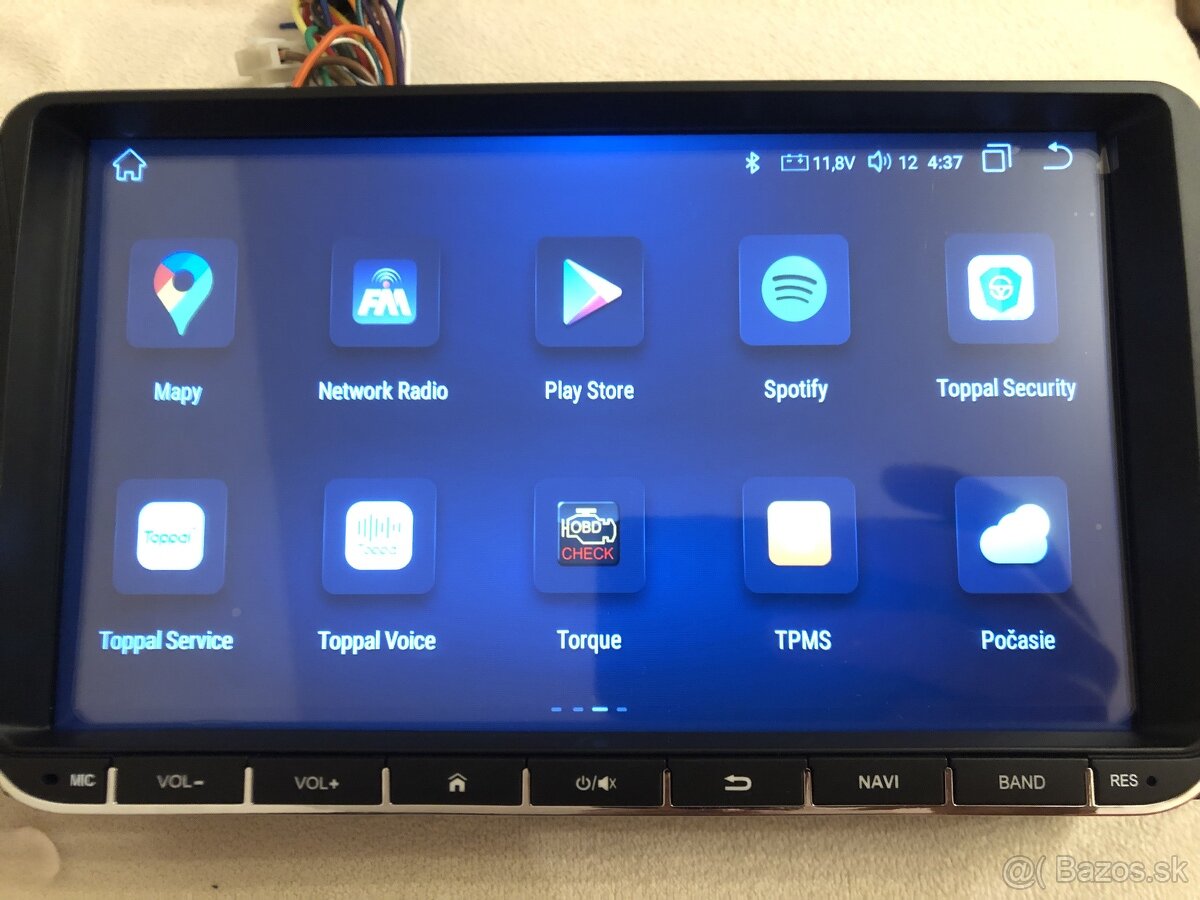 Volkswagen android 12, autoradio 2din - 4