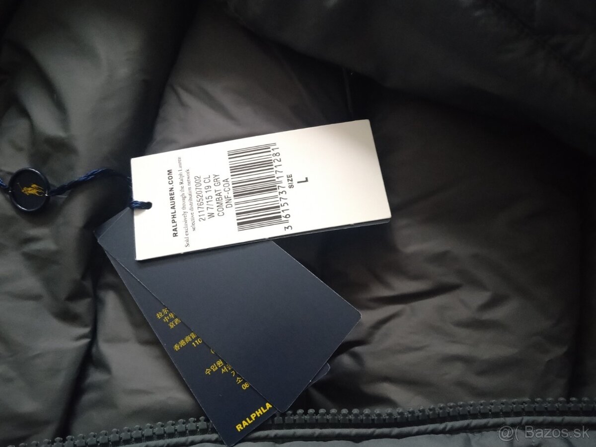 Polo Ralph Lauren - nová zimná bunda veľ. L - 4
