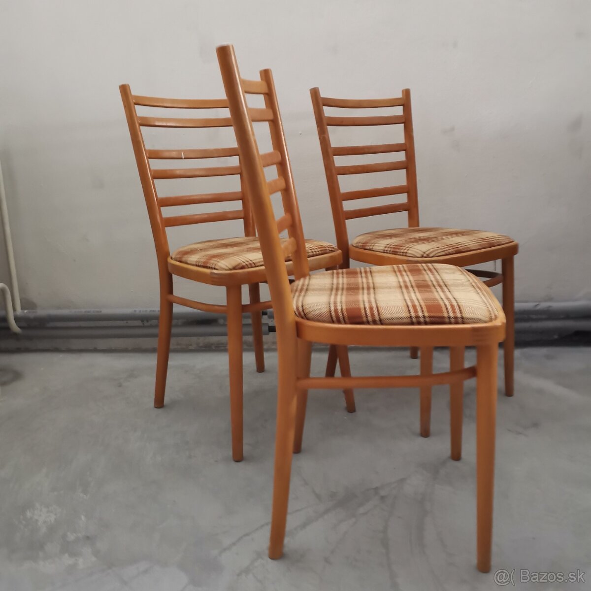 Retro stoličky vintage TON - 4