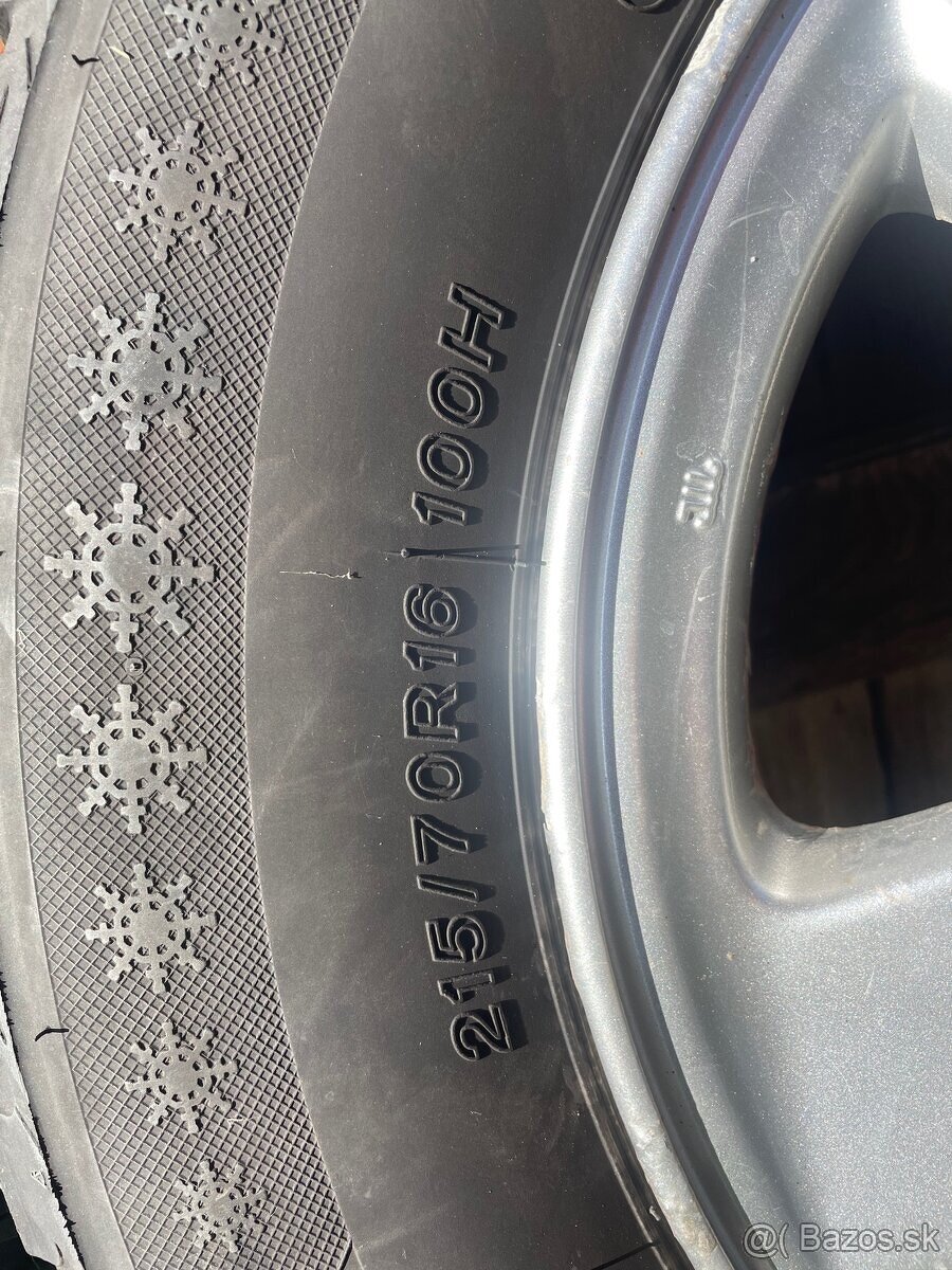 Zimná sada 16” disky+pneu Mazda - 4