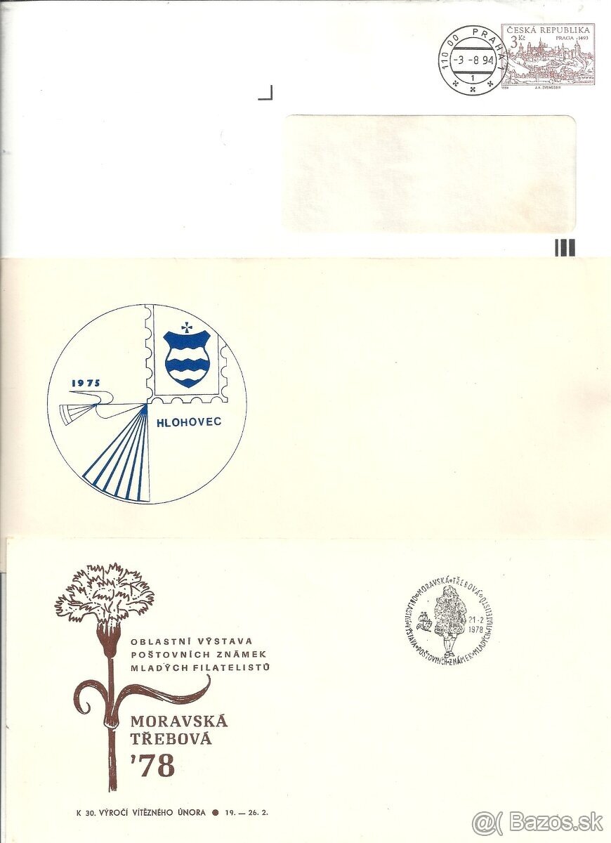 Obálky s príležitostnými a výstavnými pečiatkami - 4