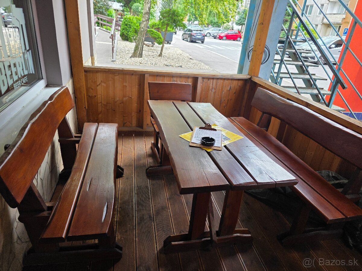 Terasovy stol so stoličkami - 4