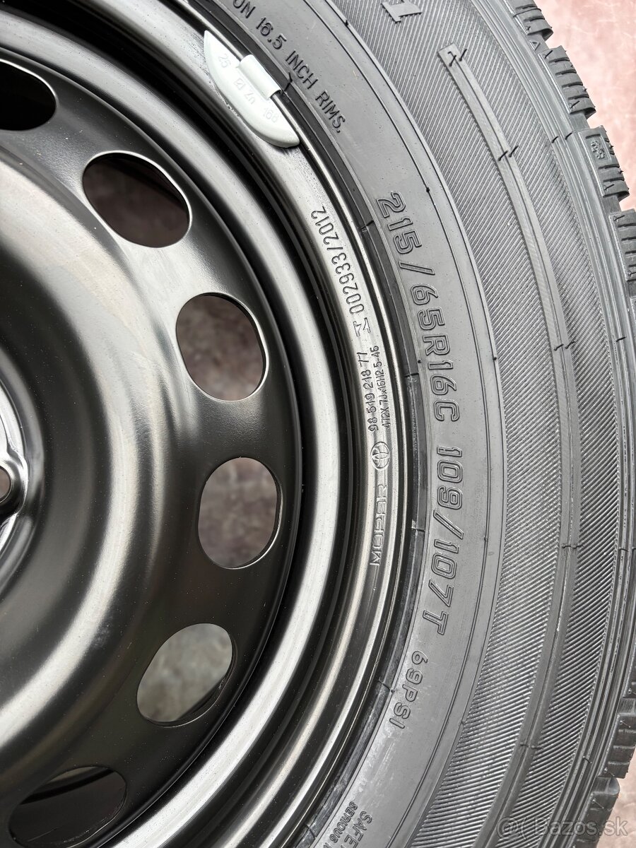 Zimní nepoužitá sada disků Toyota Proace 215/65R16 - 4