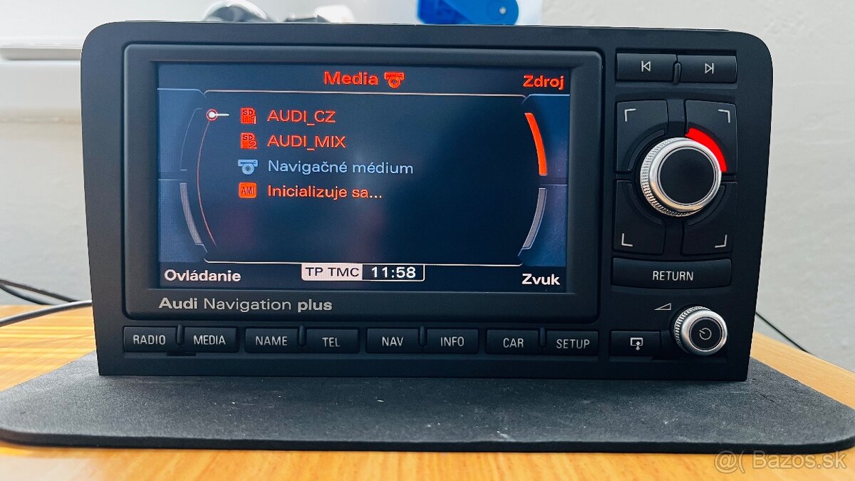 Audi Navigation Plus RNS-E - A3 8P (RNSE) - LED verze - 4