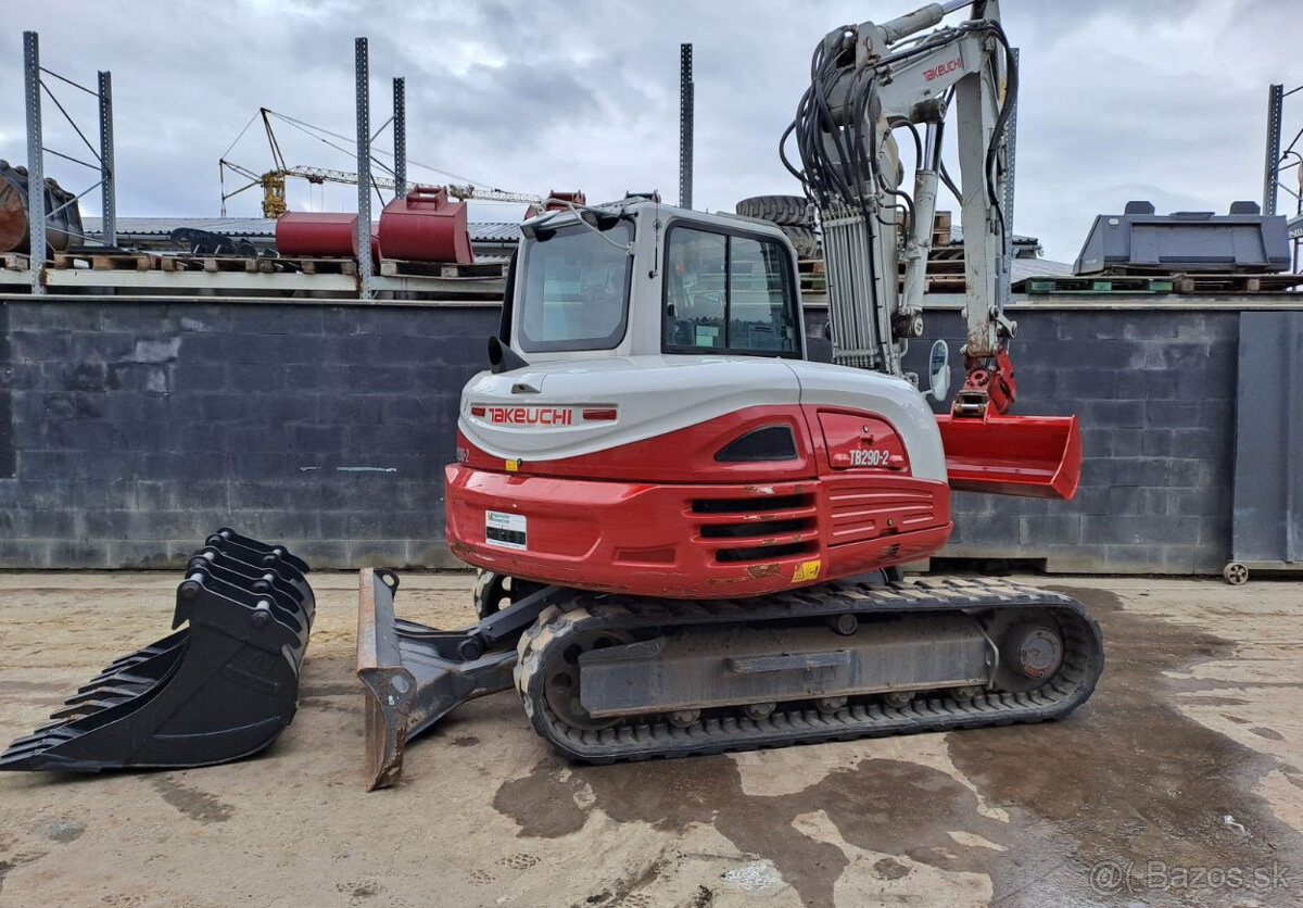 TAKEUCHI TB290-2V s prepadom + lyžice - 4