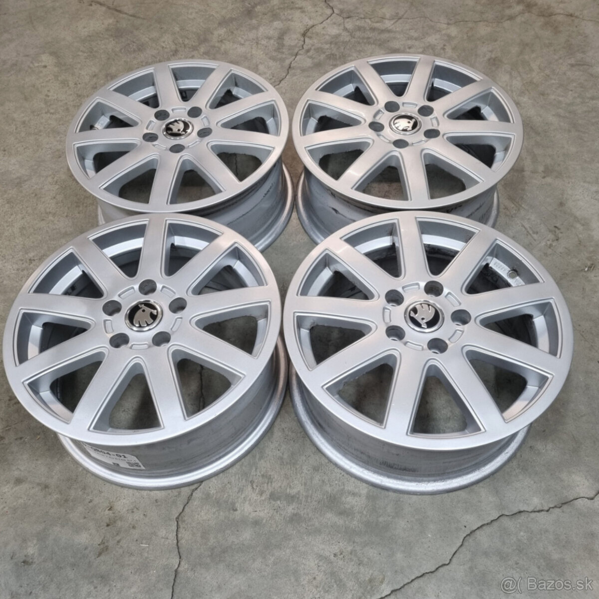 Hliníkové disky 5x112 R16 7J ET48 - 4