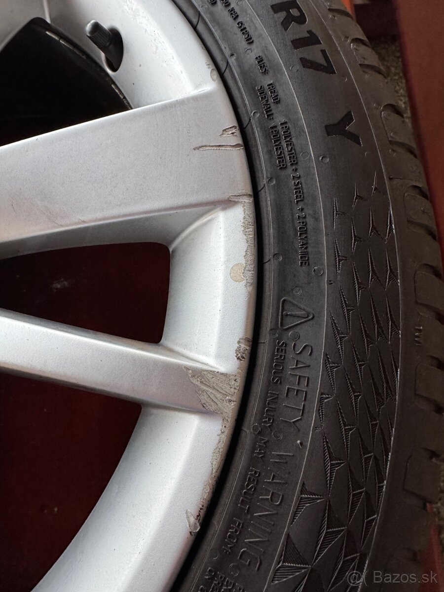 Škoda Trius 5x112 r17 + letné pneu - 4