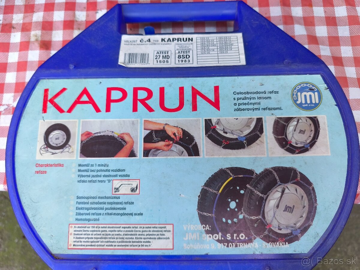 Snehové reťaze Kaprun - 4