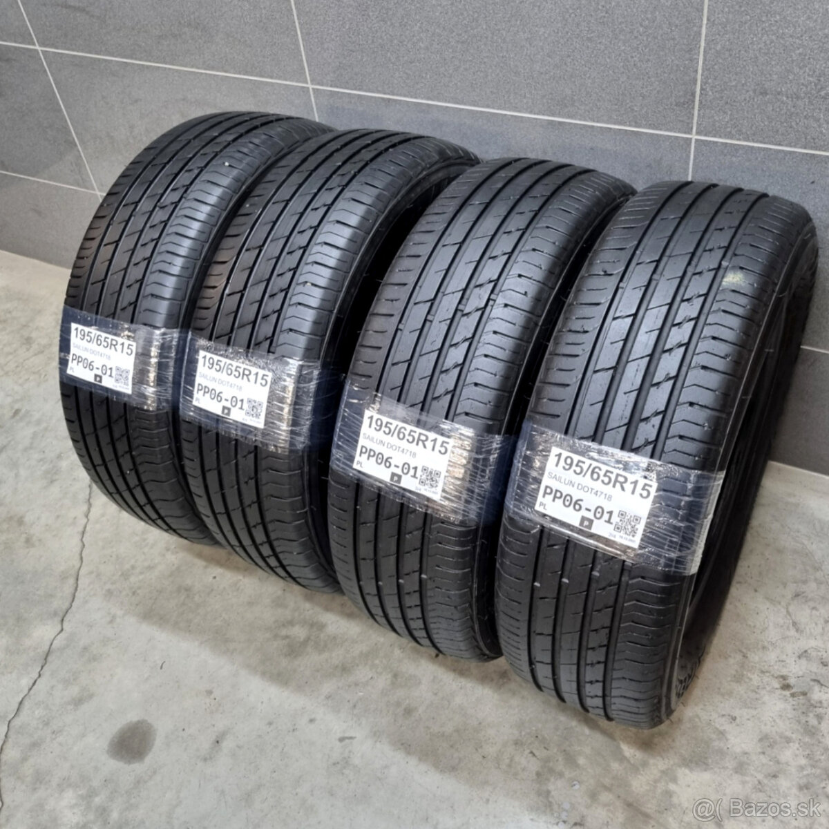 Letné pneumatiky 195/65 R15 SAILUN - 4