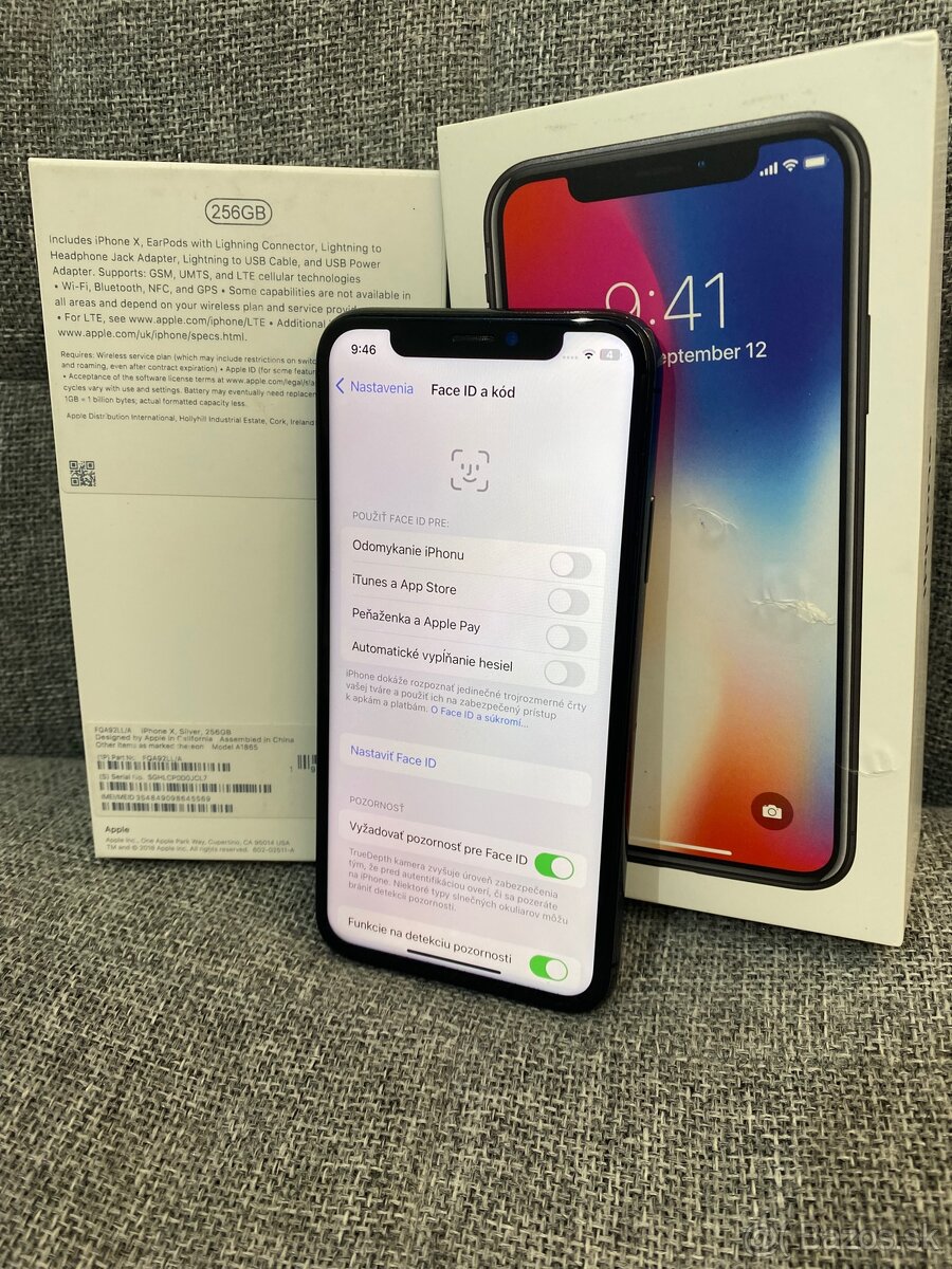 iPhone X 256GB (plne funkčný) - 4
