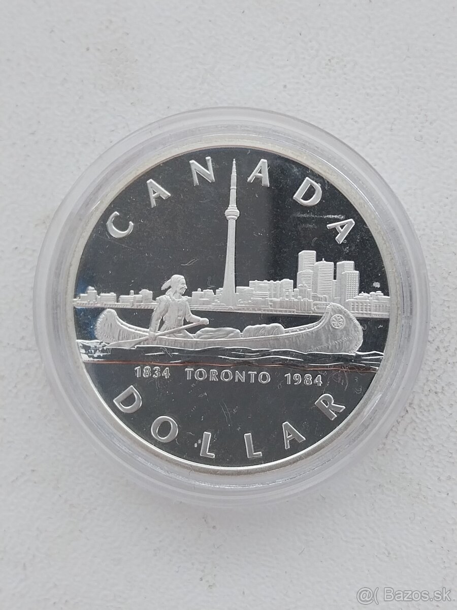 Strieborne mince Kanada - 4
