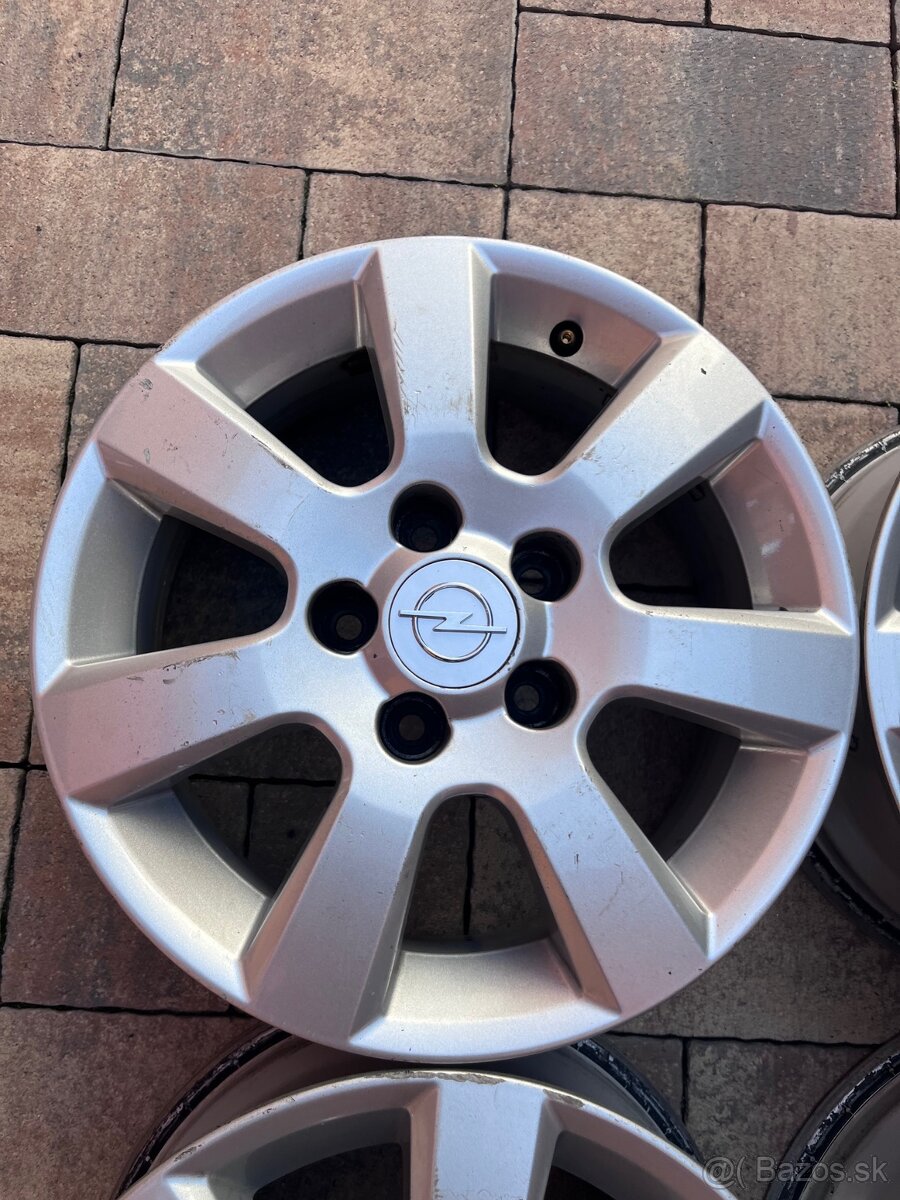 Orig. Hliníkové disky Opel R15 5x110 - 4