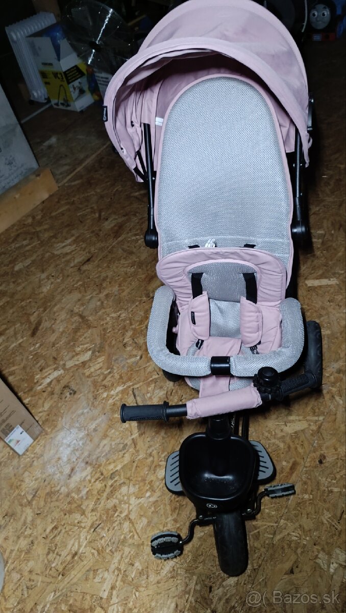 Detský trojkolesový kočík 6v1 AVEO Kinderkraft ružový - 4