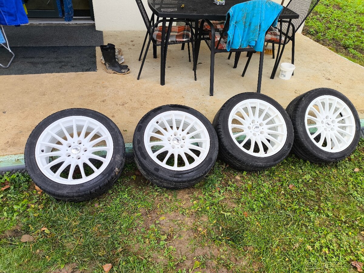 Alu disky AEZ R17 5x112 Škoda Seat Audi Volkswagen - 4