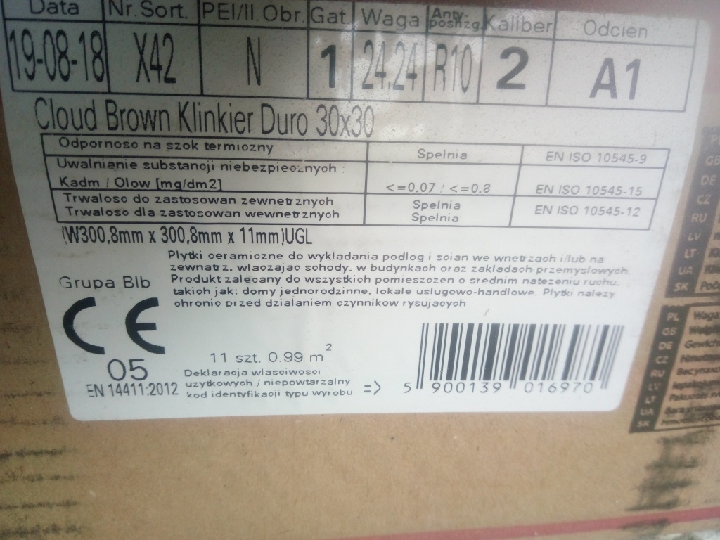 Dlažba Paradyz NATURAL BROWN KLINKIER - 4