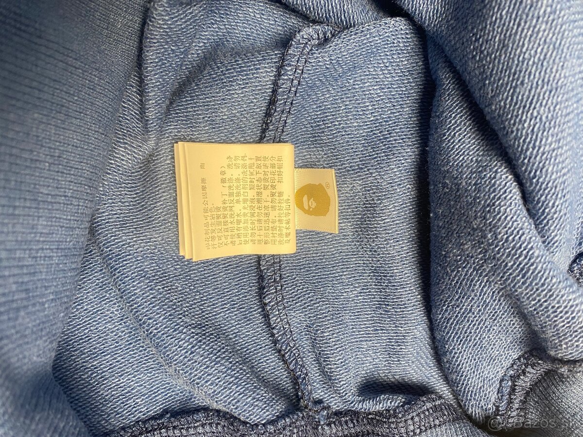 Pánska mikina Bape modrá - 4