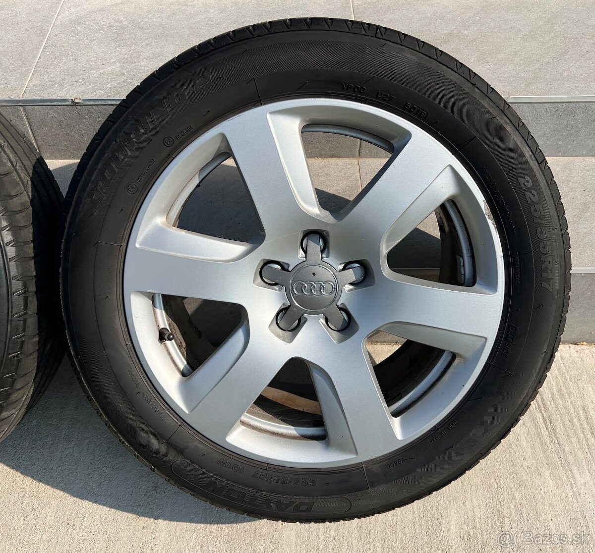 Elektrony Audi r17 letne pneu 225/55 - 4
