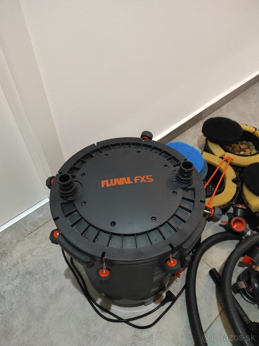 Predam filter Fluval fx5 s novymi mediami - 4