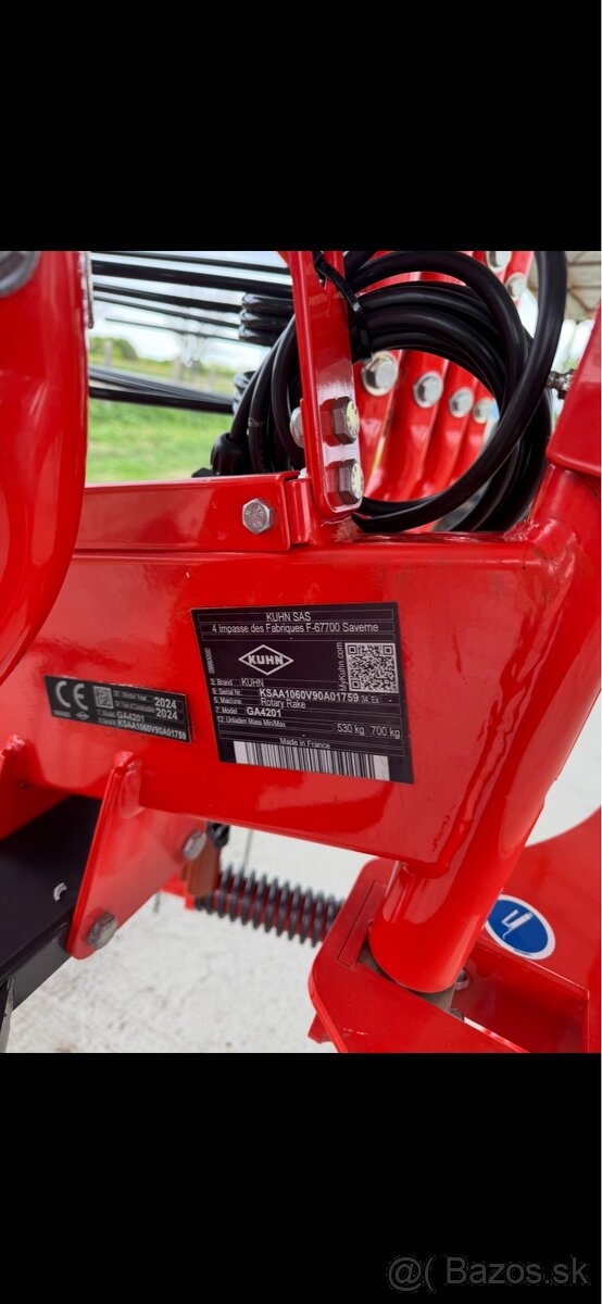 Zhrnovac kuhn GA 4201 - 4