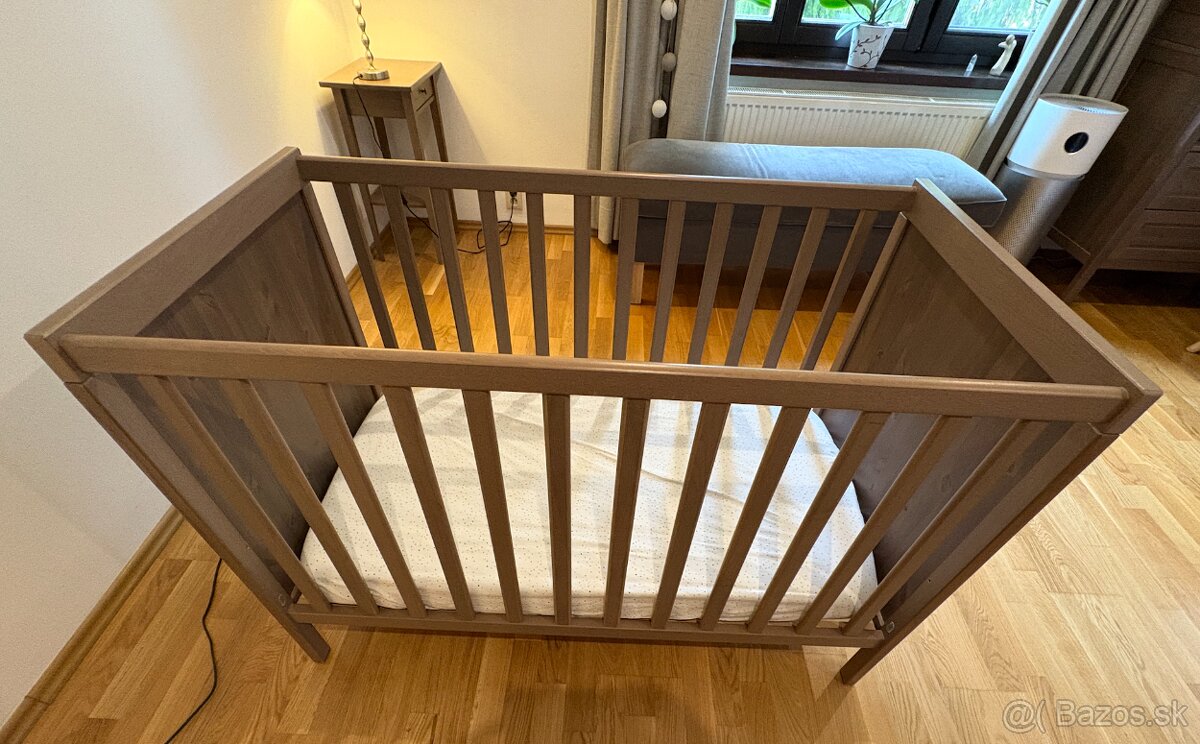 Predám detskú postieľku z ikea SUNDVIK - 4