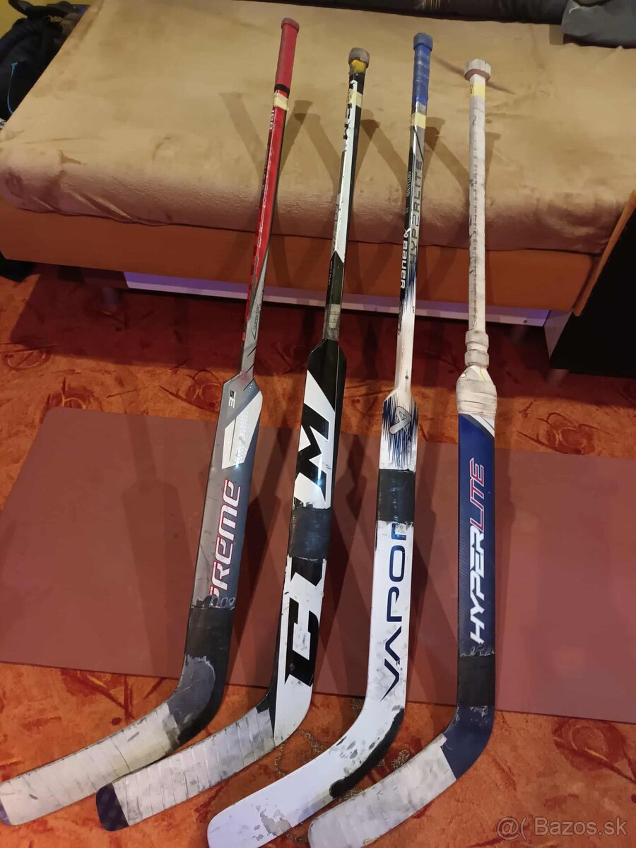 Dalšie brankárske hokejky - opravované, (vše kompozitky) - 4