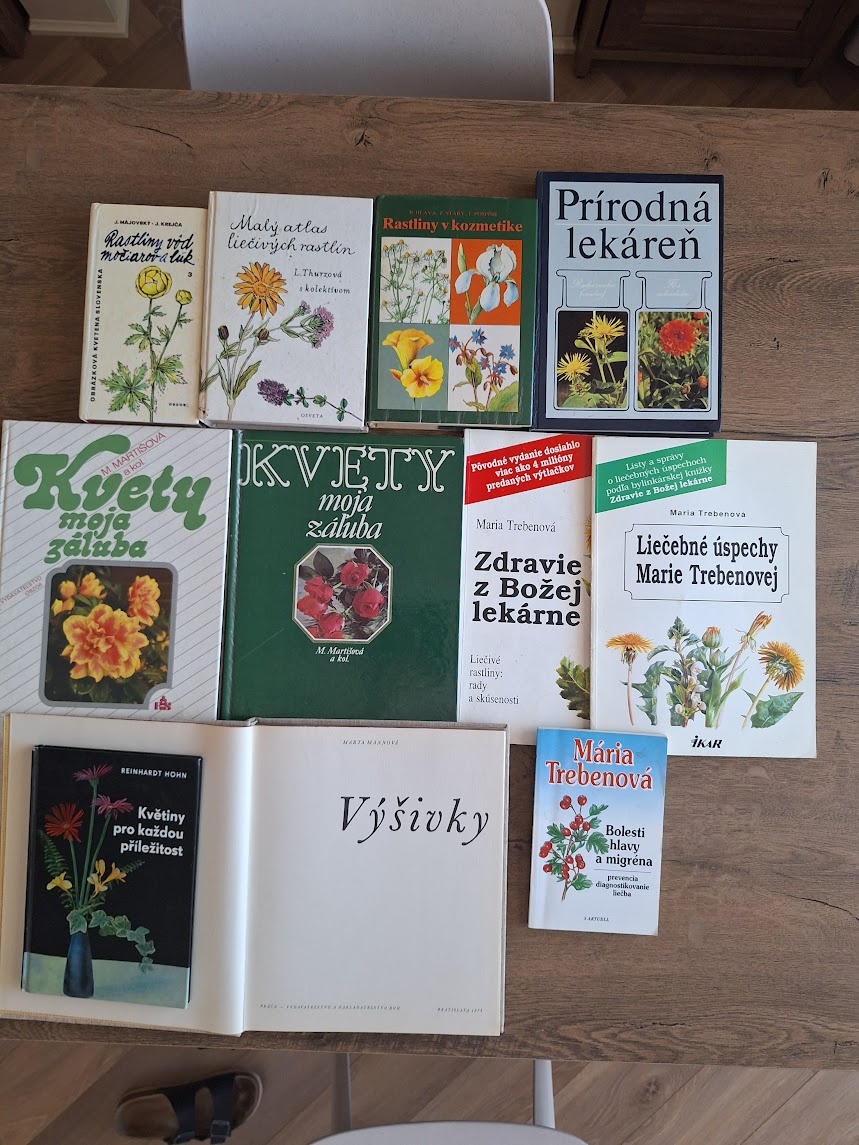 Knihy Márie Trebeňovej a iné o liečivých rastlinách - 4