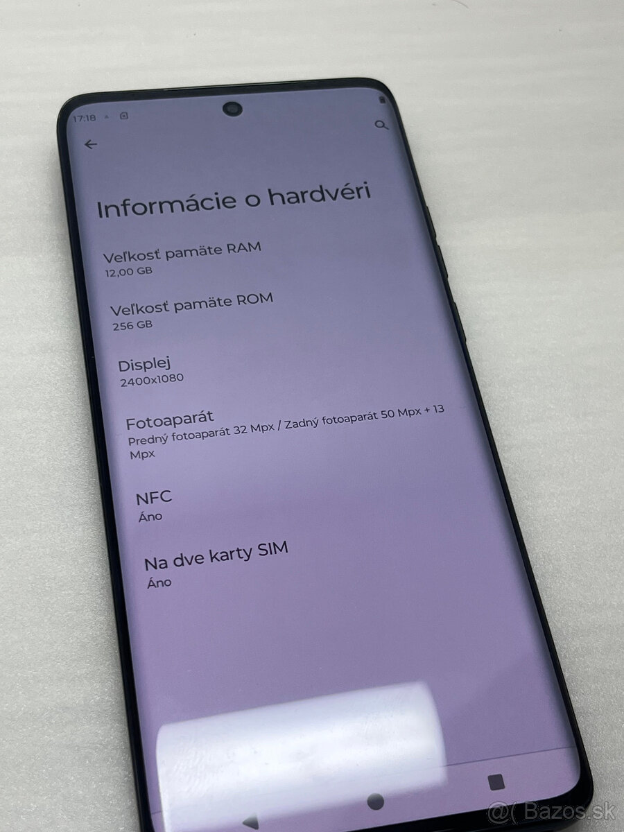 MOTOROLA Edge 40 Neo 12GB/256GB čierny - 4