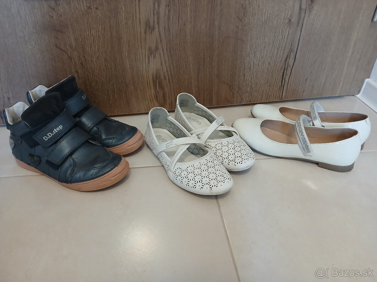 Dievčenské topánky 34,35,36,37,38 - 4