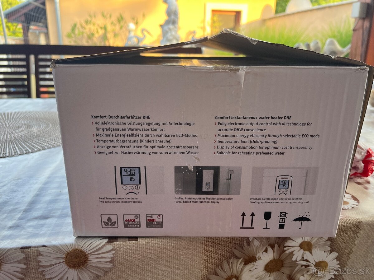 Nový Prietokovy ohrievač DHB E LCD - 4