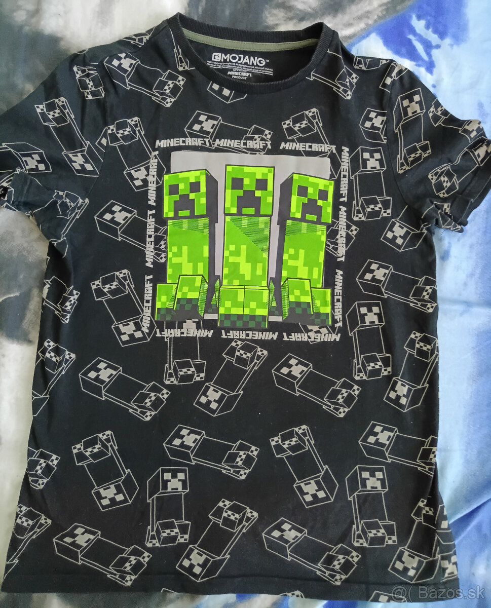 Tričká - Minecraft, pre 13-14-15 ročných - 4