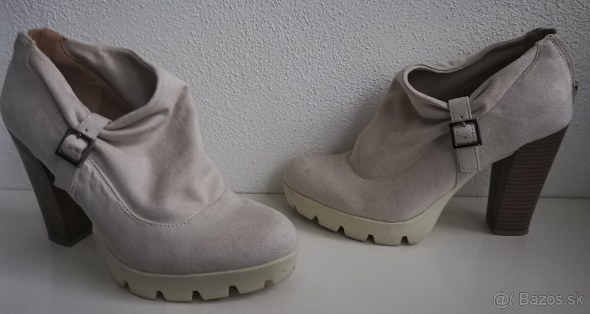 Predám svetlé topánky, 37 - 4