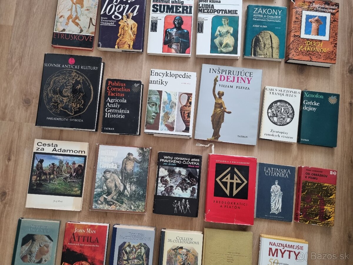 Knihy o histórii, Zamarovský, Klíma a iní - 4