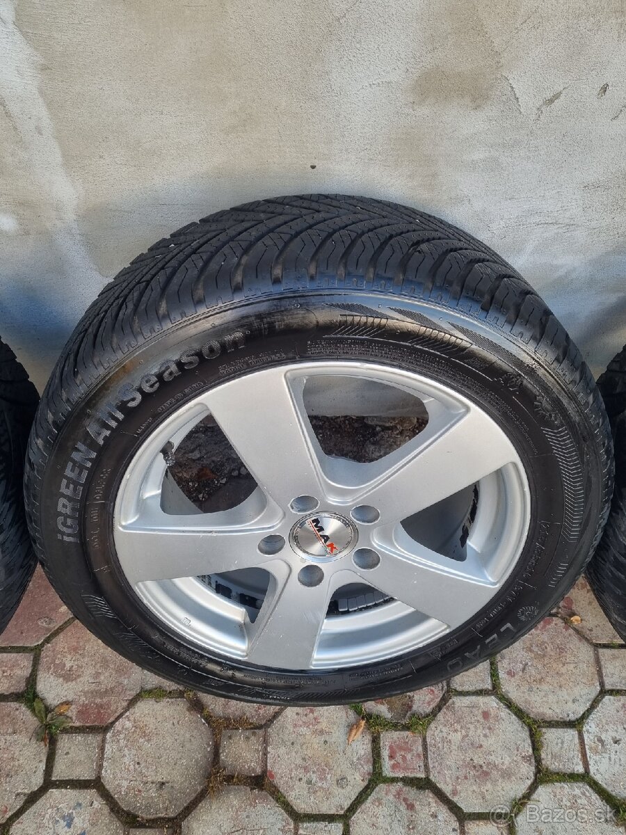 Elektróny 5x112 R16 ET43 215/55r16 - 4