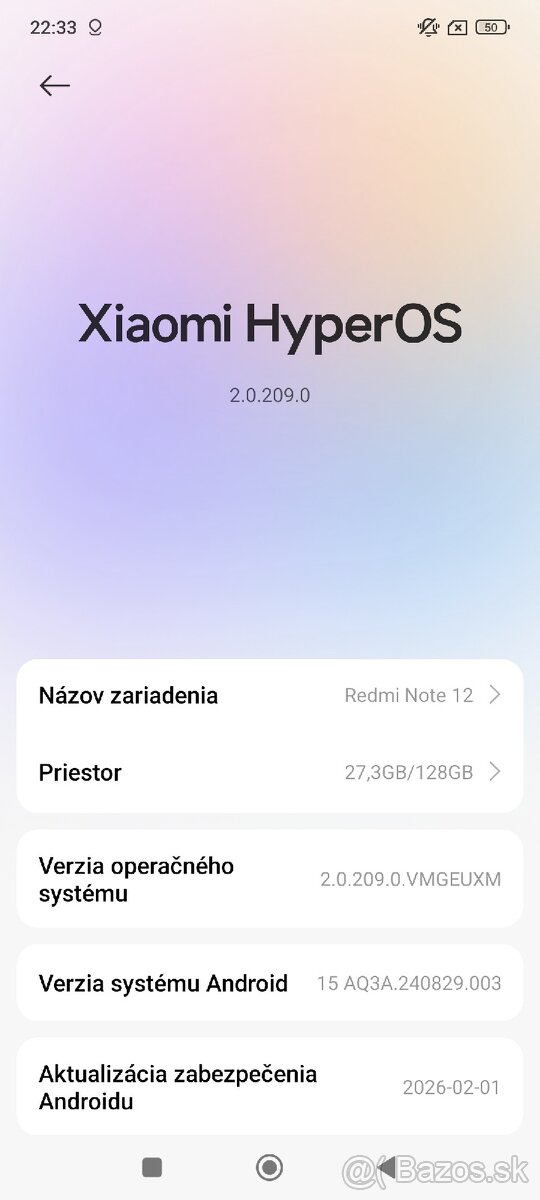 Xiaomi Redmi Note 12 4G super stav - 4