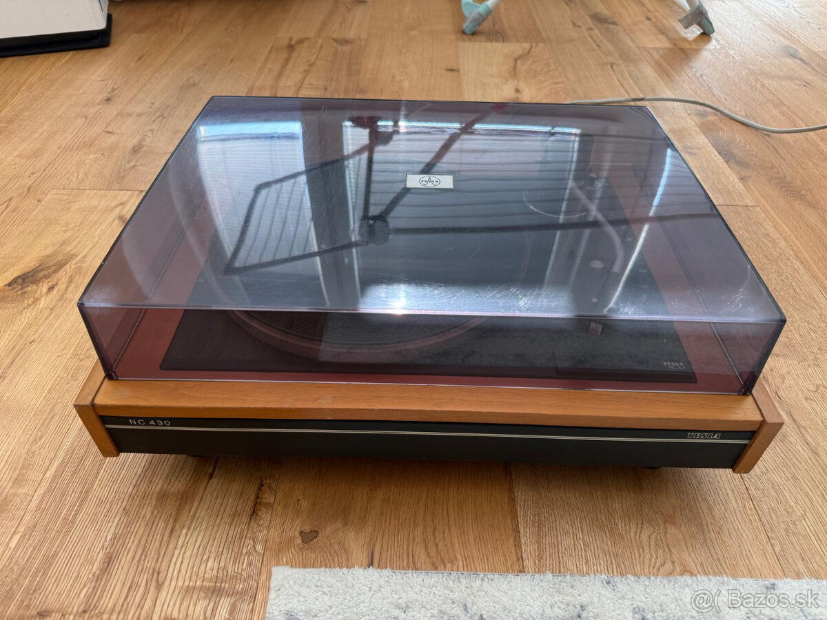 Tesla NC 430 Hifi ČSSR platňový prehávač. - 4