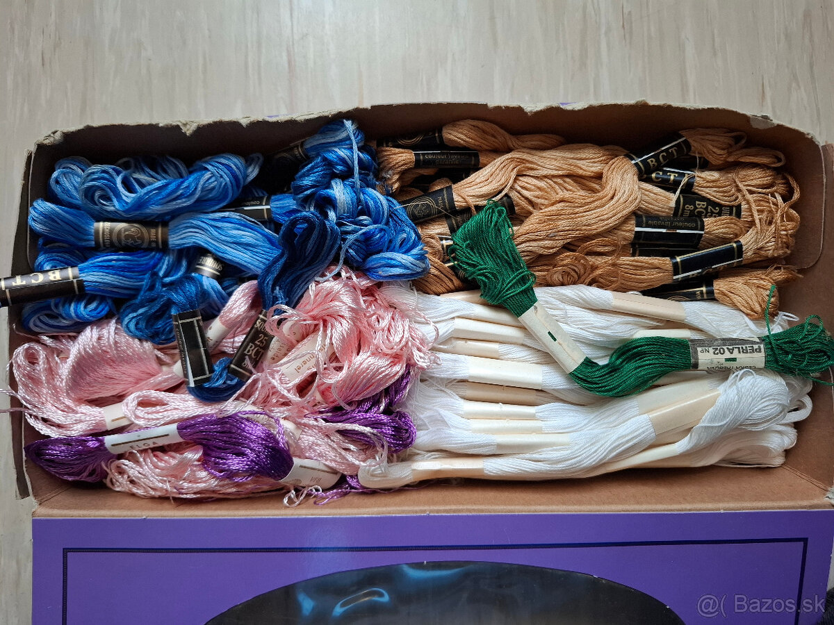 Bavlnky na vyšívanie - 4