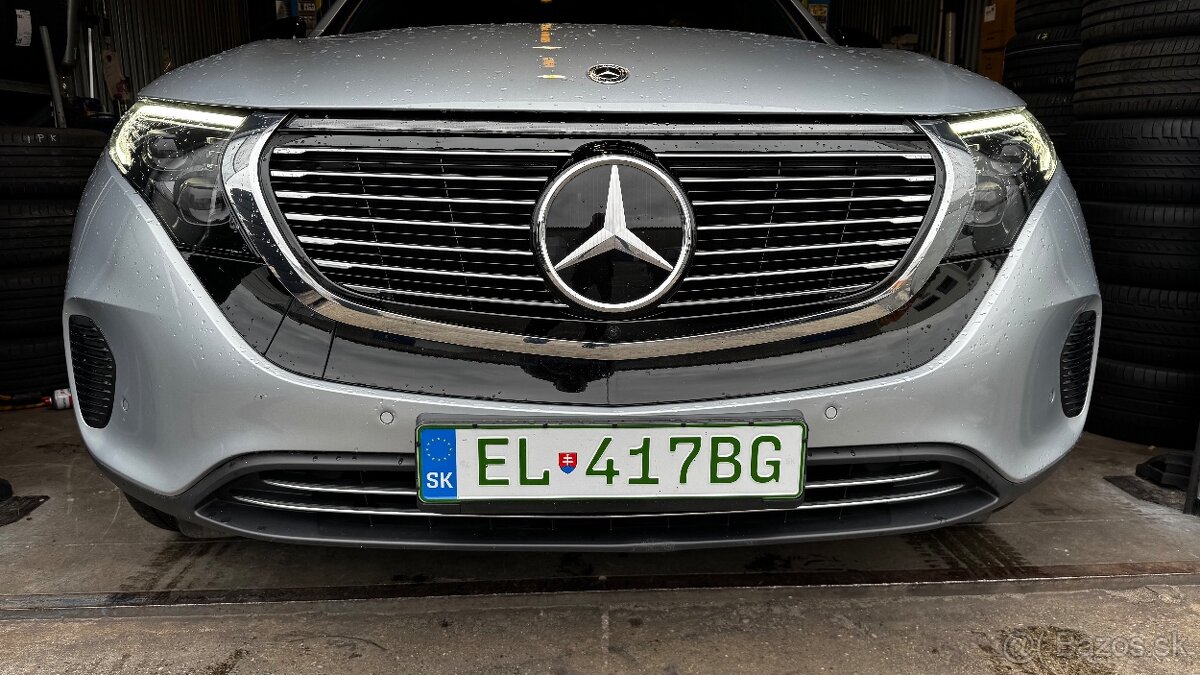 Mercedes EQC predný nárazník maska - 4