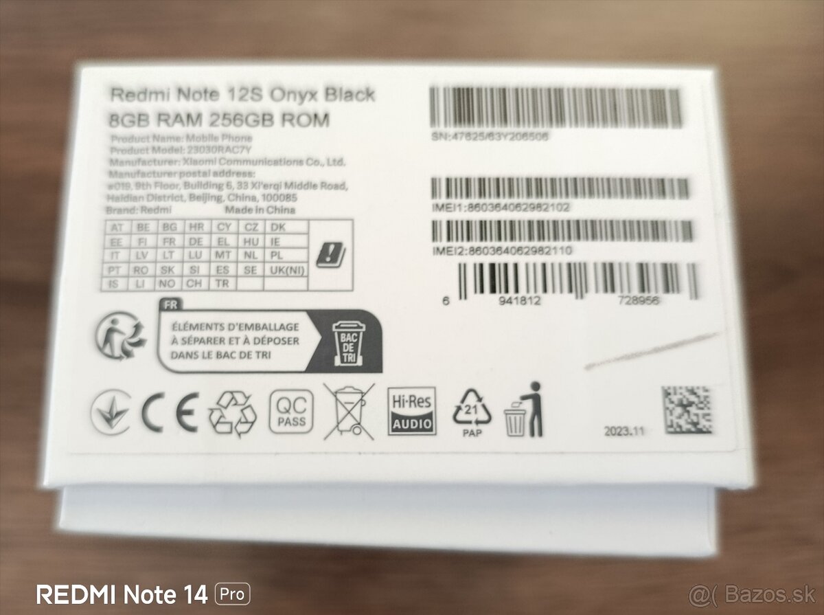 Predám mobilný telefón Xiaomı redmi note 12S - 4