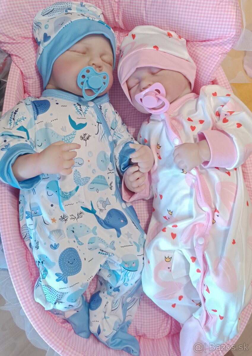 Realistické bábätká braček a sestrička - 4