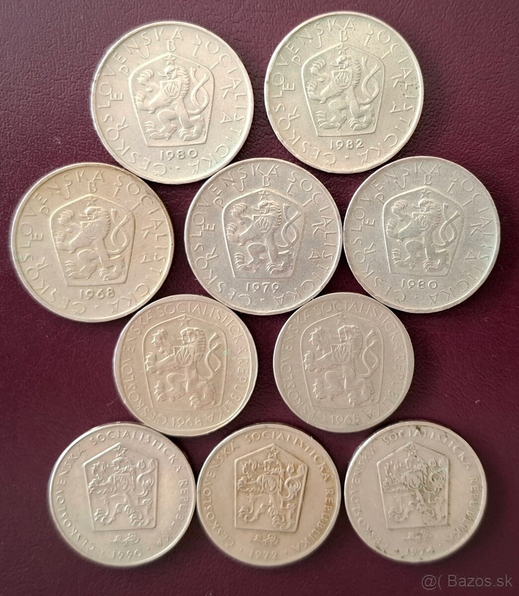 Československé mince,haliere . - 4