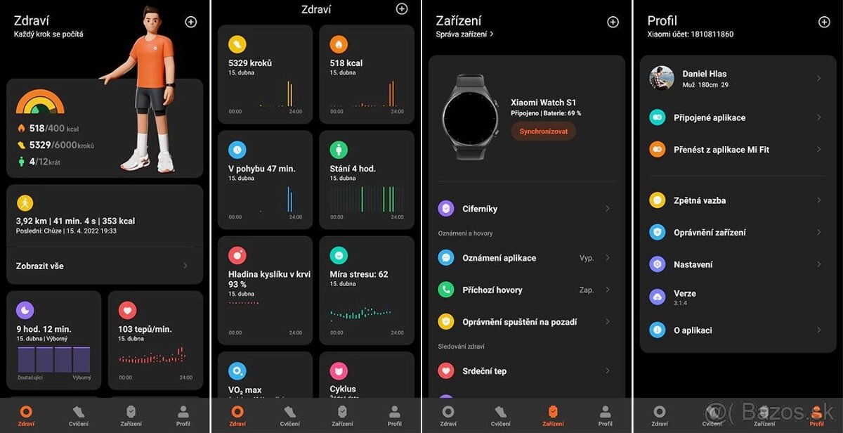 Predám Xiaomi watch S1 aktiv - 4